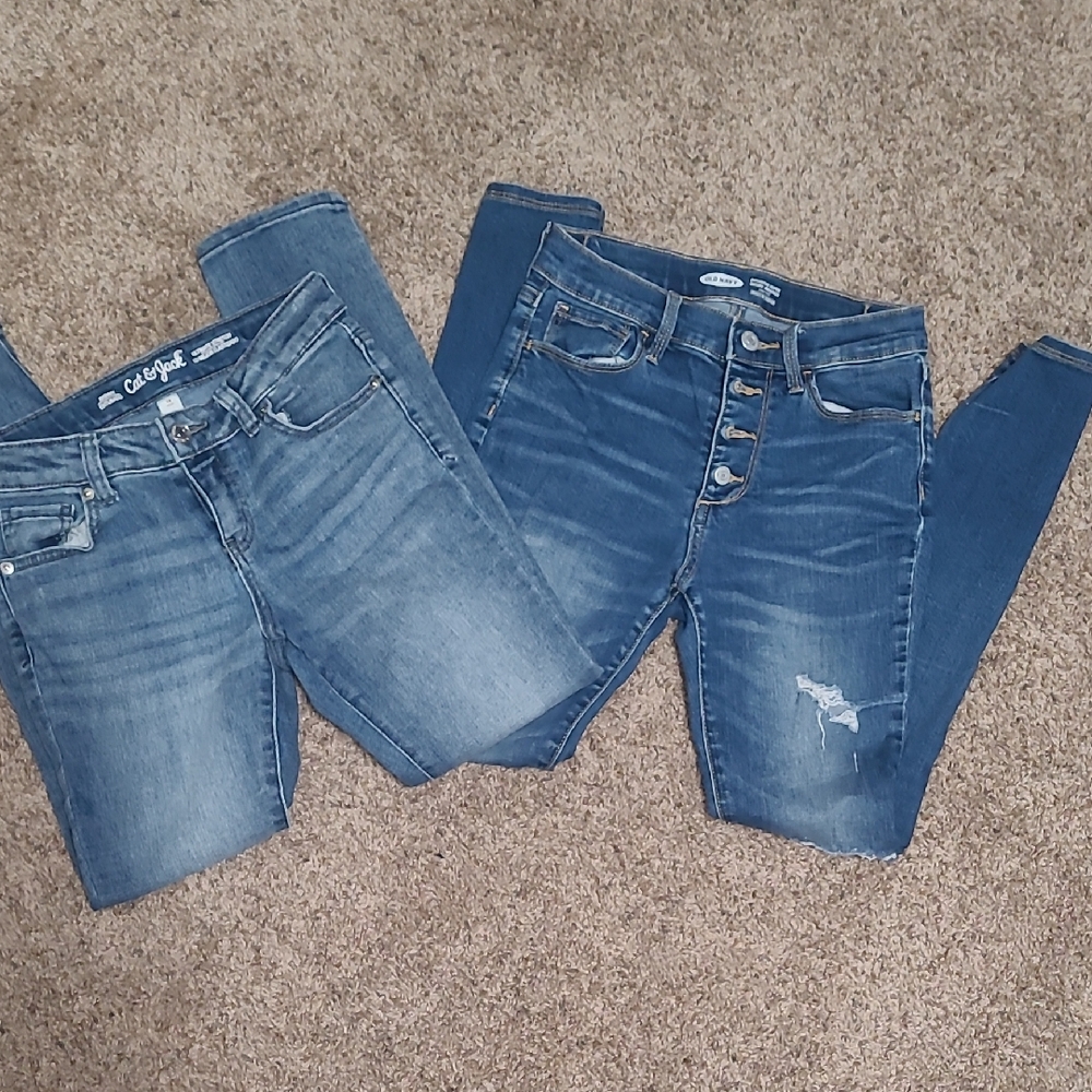 Old Navy Kids' Jeans - Light and Dark Blue